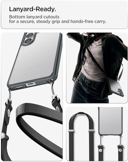 Spigen Ultra Hybrid Заден Калъф Силикон / Пластмаса 2mm Полупрозрачен (Galaxy S26+)