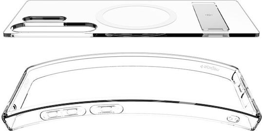 Spigen Hybrid S Back Cover Σιλικόνης / Πλαστικό Διάφανο (Galaxy S25 Ultra)