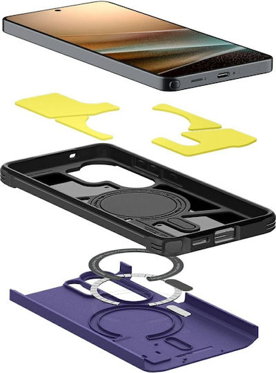 Spigen Tough Armor Mag Back Cover Plastic Purple (Galaxy S26 Ultra)