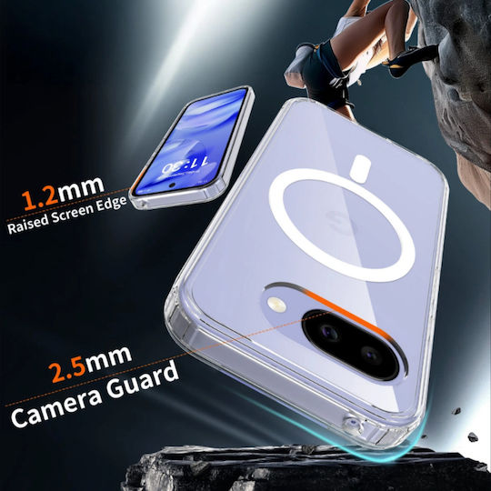 Tech-Protect Flexair Hybrid Rückseitencover aus Silikon Transparent (Google Pixel 10A - Tech-Protect)