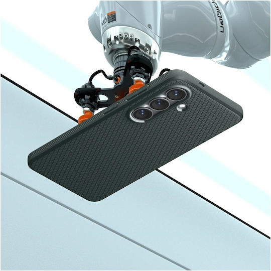 Spigen Liquid Air Mag Rückseitenhülle Silikon Grün (Galaxy S26+)