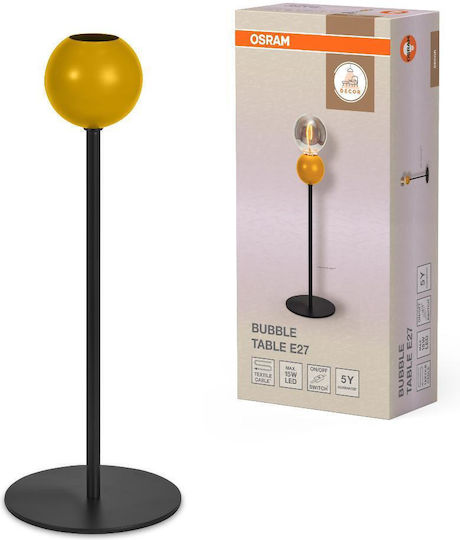 Osram Dekorative Lampe mit Fassung für E27 Lampe Schwarz