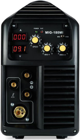 Helix MIG-180MI Schweißmaschine Wechselrichter MAG / MIG / MMA mit maximalem Schweißstrom 180A und Einschaltdauer 60%