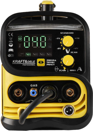 Kraft & Dele Sudură Inverter MIG / TIG / MMA cu Curent Maxim de Sudare 220A și Ciclu de Lucru 60%
