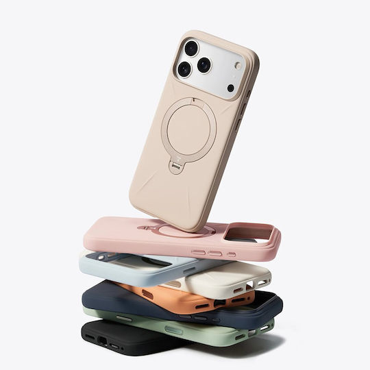 Torras Ostand Q3 Силиконова Задна Корица Синя (iPhone 18 Pro Max / 17 Pro Max)