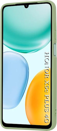 Back Cover Silicon Verde Honor X5C Plus