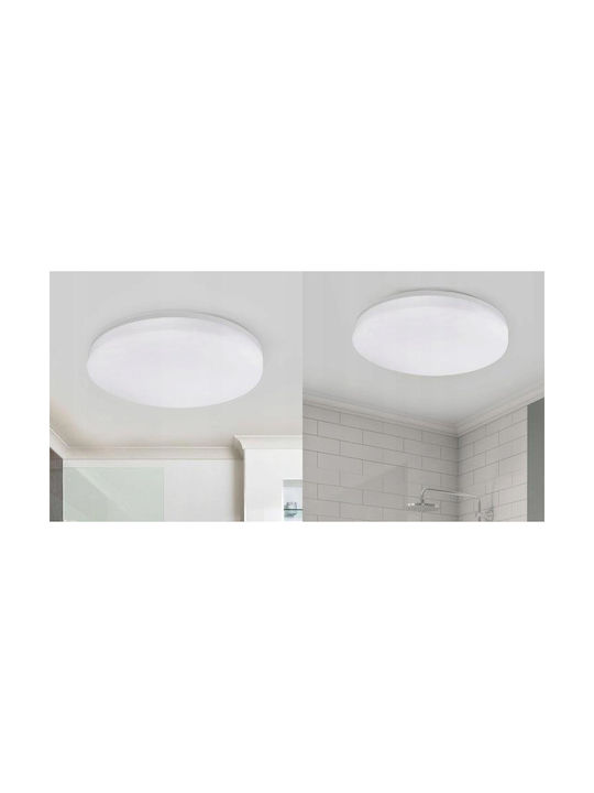 Orno Ceiling Mount Light Bathroom with Integrated LED