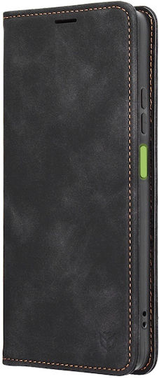 Wallet Piele artificială / Piele Negru (Motorola Moto G06, SKYDDAR INNOVATION)