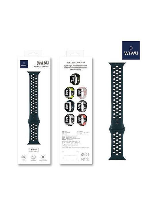 Wiwu Dual Color Sport Armband Rosa (Apple Watch 42/44/45/49mm)