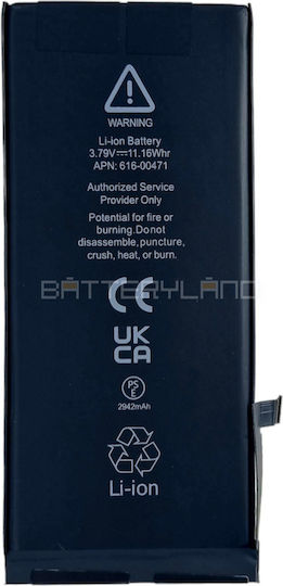 616-00471 Baterie compatibilă de înlocuire 2942mAh pentru iPhone XR