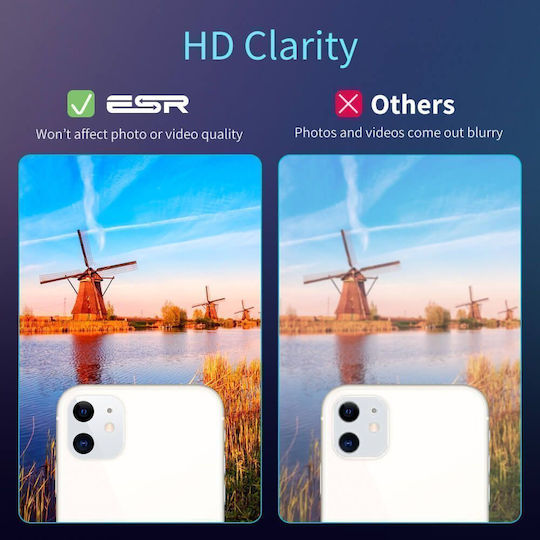ESR Glass Προστασία Κάμερας Tempered Glass Λευκό για το iPhone 11