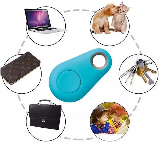 Apple Find My & Google Find Hub Bluetooth Tracker Blau