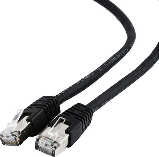 Cablexpert U/FTP (STP) Кат.6 (Gigabit) Мрежов Кабел Ethernet 2м Черен