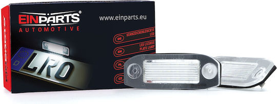Einparts Φώτα Πινακίδας LED Volvo S80 2τμχ