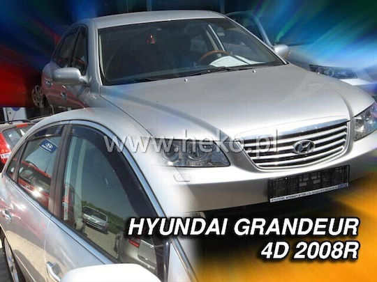 Heko Set deflectoare de vânt Dark Fime pentru Hyundai Sonata 2buc