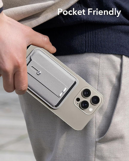 ESR MagSafe Suport Carduri Halolock în culoarea Gri