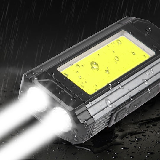 WorkPro Workshop Battery LED Flashlight IPX6 with Brightness Up to 1500 Lumen