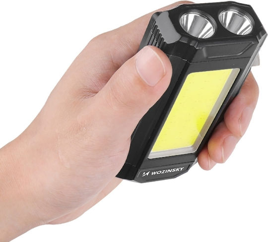 WorkPro Workshop Battery LED Flashlight IPX6 with Brightness Up to 1500 Lumen