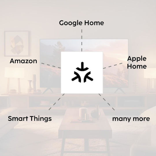 HAMA Смарт Шлюз Zigbee / Концентратор Съвместим с Google Home Apple HomeKit Alexa и Материя