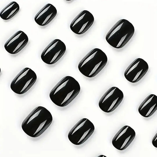 Nail Tips in Black Color