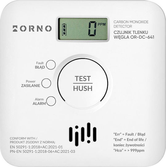 Orno Detector Autonom de Monoxid de Carbon CO Wi-Fi