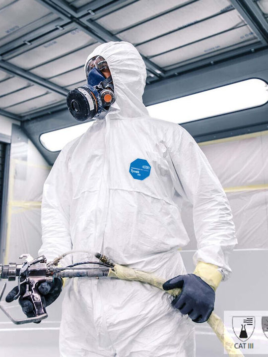 Dupont Tyvek 500 Xpert Combinezoane De Protecție Chimice Tip 5B / 6B