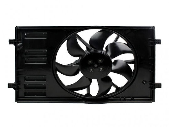 Вентилатор За Охлаждане На Двигателя Vw Golf Vii Passat B8 395mm Рамка 5q0121203da