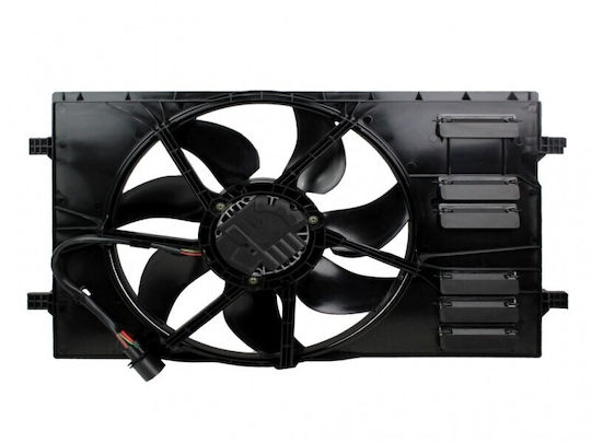 Вентилатор За Охлаждане На Двигателя Vw Golf Vii Passat B8 395mm Рамка 5q0121203da