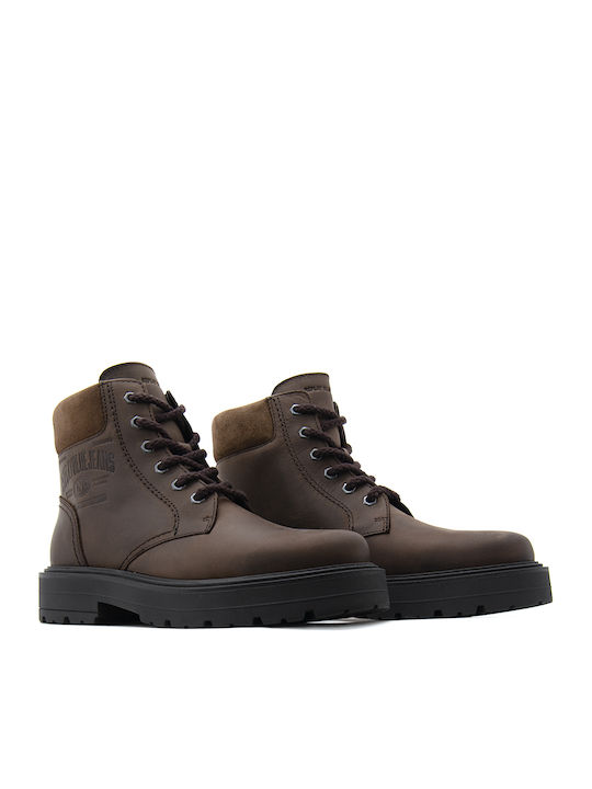 Leder Herrenstiefel Braun