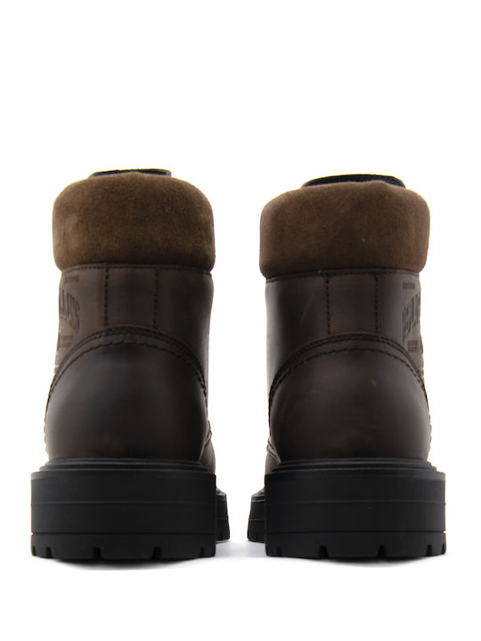 Leder Herrenstiefel Braun