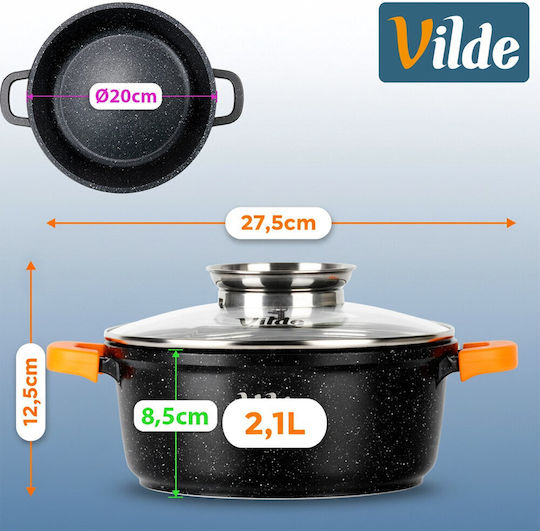 Vilde Terruna Aroma Set de vase de gătit 4 piese