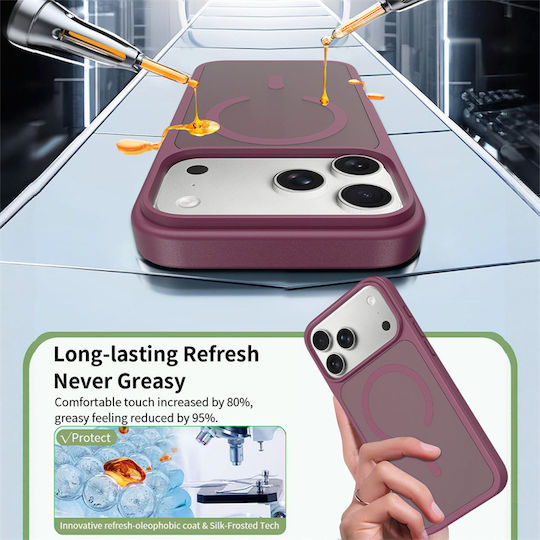 Orso Classic Hybrid Back Cover Πλαστικό Πορτοκαλί (Xiaomi 17 Pro Max)
