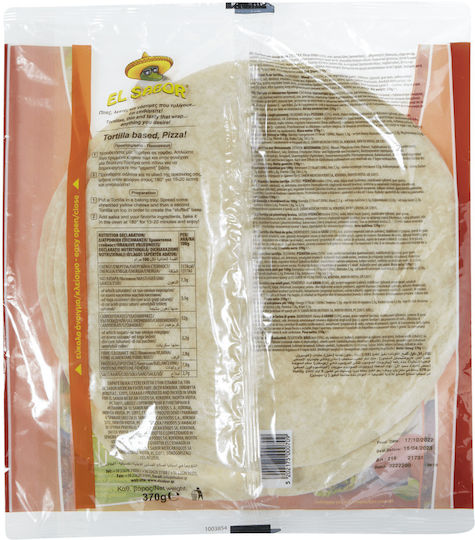 El Sabor Тортила Wraps 370гр 6 броя