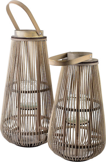 Mondex Dekoratives Tischlampen Kerze 23x42cm