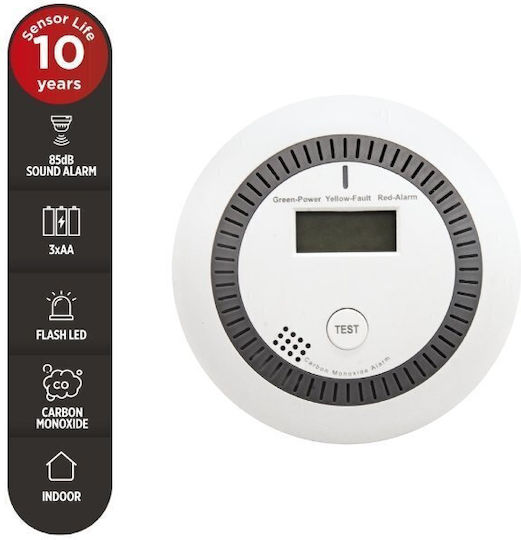 Gbc Isnatch Carbon Monoxide Detector Display