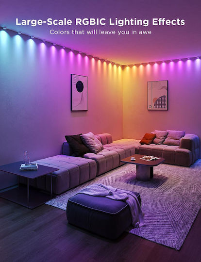 Govee LED Strip RGBIC Light 5m with Power Supply