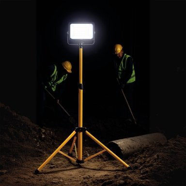 GBC Work & Site Lights LED IP65 With Brightness Up To 11 Lumen