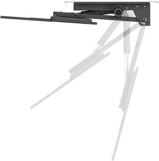 Maclean Energy MC-176 T Βάση Τηλεόρασης Οροφής έως 86" και 55kg Μαύρο
