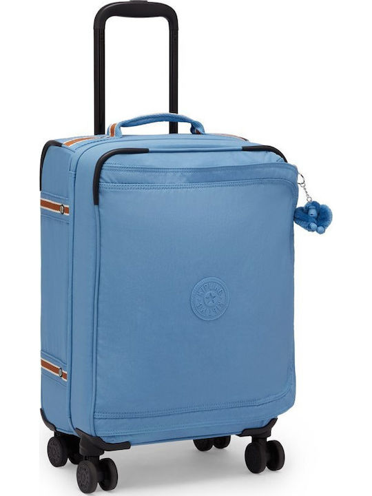 Kipling Spontaneous Βαλίτσα Ταξιδίου Καμπίνας Vintage Blue Ύψους 53εκ.
