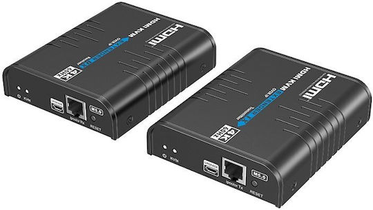 Lenkeng Kvm Hdmi Extender Over Ip 1g 4k60hz 120m & Touch Screen Control Lkv473kvm-m5.0