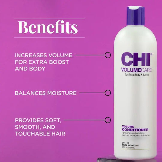 CHI Balsam Pentru Descurcare Ușoară și Îmbunătățirea Volumului 739ml