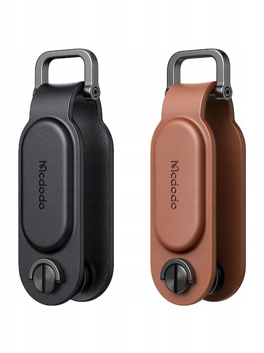 Mcdodo Gps Key Locator Apple Find My Keychain Organizer Brown