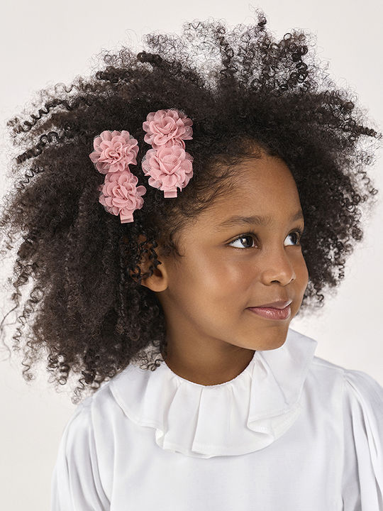 Abel & Lula Kids Hair Clips Set with Flower Bobby Pin Abel & Lula Kids Hair Clips Set with Flower Bobby Pin