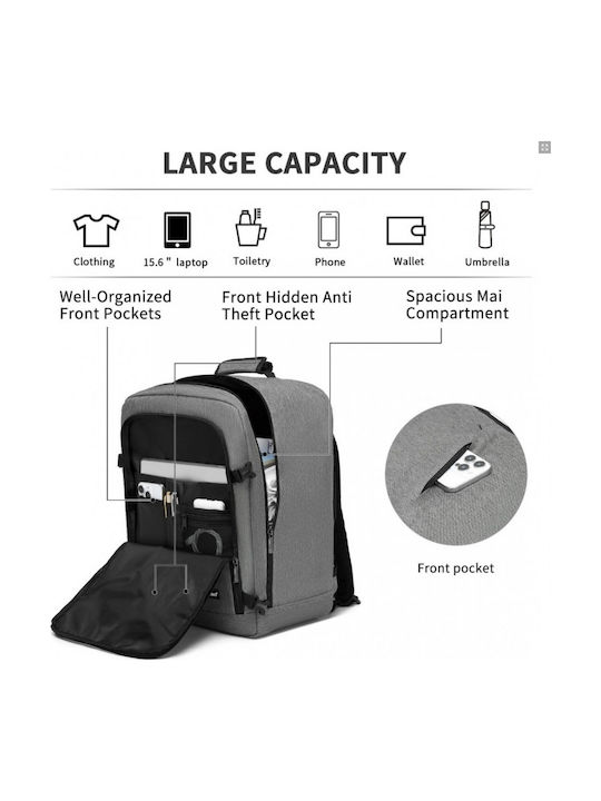 Miss Lulu Backpack Gray
