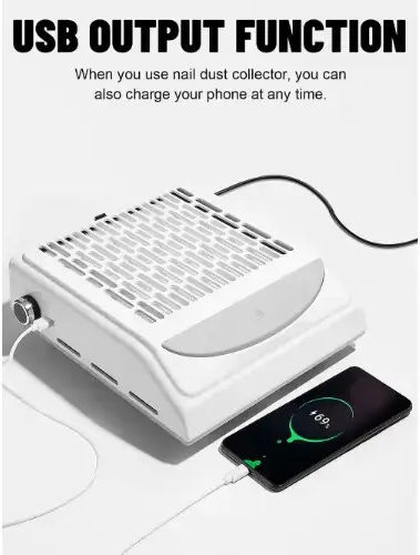 Nagelstaubabsauger 100W 4500 Umdrehungen pro Minute