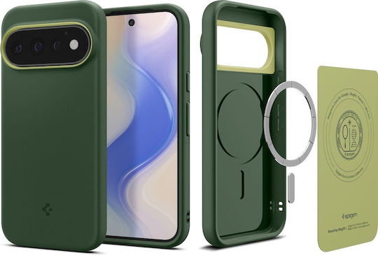Spigen Nano Pop Back Cover din silicon verde (Google Pixel 11 Pro)