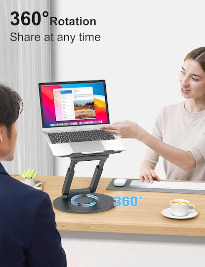 Tounee Stand de susținere pentru laptop până la 17" Gri B09Y8B81F7