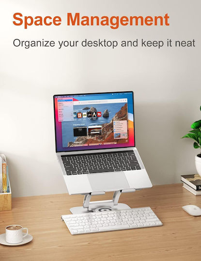 Tounee Stand de susținere pentru laptop până la 17" Argintiu B0B31359YL