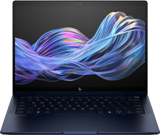 HP Elitebook X Flip G1i 14" IPS FHD+ Touchscreen (Ultra 7-268V/32GB/1TB SSD/W11 Pro) Atmospheric Blue (International English Keyboard)