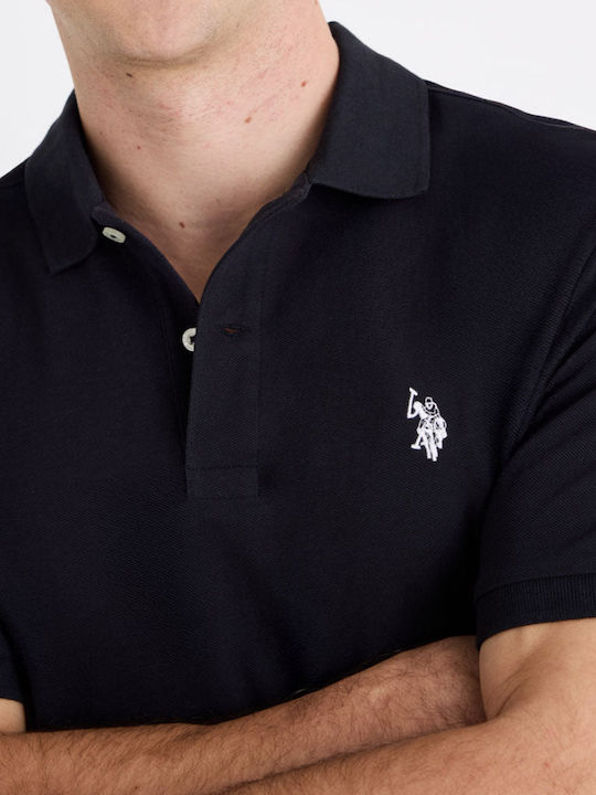 Herrenblusen Kurzarm Schwarze